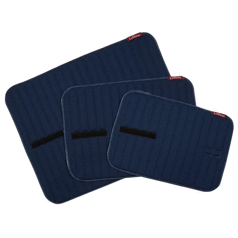 LeMieux Memory Foam Bandage Pads - Navy